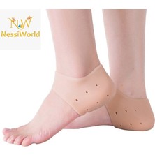 NW NessiWorld Silikon Topuk Çorabı Ten Rengi