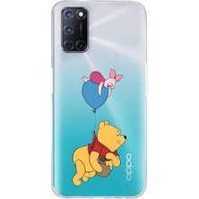 Mobilpad Oppo A52 / A72 / A92 Uyumlu Baskılı Yumuşak Silikon Şeffaf Telefon Kılıfı