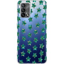 Mobilpad Oppo A74 Uyumlu Baskılı Yumuşak Silikon Şeffaf Telefon Kılıfı