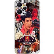 Mobilpad Xiaomi Redmi 12 Uyumlu Baskılı Yumuşak Silikon Şeffaf Telefon Kılıfı