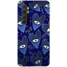 Mobilpad Xiaomi Mi Note 10 Lite Uyumlu Baskılı Yumuşak Silikon Şeffaf Telefon Kılıfı