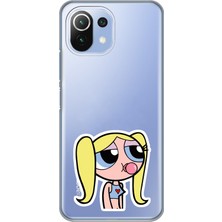 Mobilpad Xiaomi Mi 11 Lite Uyumlu Baskılı Yumuşak Silikon Şeffaf Telefon Kılıfı