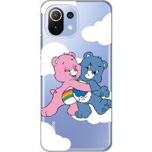 Mobilpad Xiaomi Mi 11 Lite Uyumlu Baskılı Yumuşak Silikon Şeffaf Telefon Kılıfı