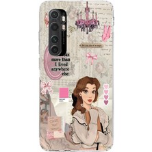 Mobilpad Xiaomi Mi Note 10 Lite Uyumlu Baskılı Yumuşak Silikon Şeffaf Telefon Kılıfı