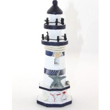 AyrStore Buğz Ahşap Marin Deniz Feneri Model 3