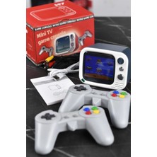 L'edoren 740 Oyunlu 3.5" Ekran Tv Çıkışı ve Iki Kontrol Ünitesi ile Taşınabilir Mini Retro Game Oyun Konsolu