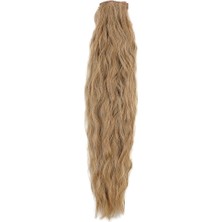 Kaia Life Fiber Sen Kabarık Dalgalı 8 Parça Çıt Çıt / Karamel Platin Röfleli