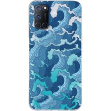 Mobilpad Oppo A52 / A72 / A92 Uyumlu Baskılı Yumuşak Silikon Şeffaf Telefon Kılıfı