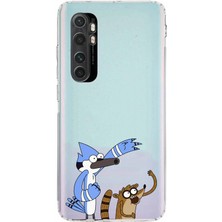 Mobilpad Xiaomi Mi Note 10 Lite Uyumlu Baskılı Yumuşak Silikon Şeffaf Telefon Kılıfı