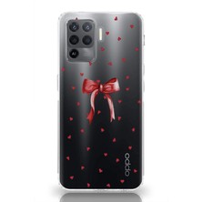 Mobilpad Oppo Reno 5 Lite Uyumlu Baskılı Yumuşak Silikon Şeffaf Telefon Kılıfı