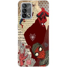 Mobilpad Oppo A74 Uyumlu Baskılı Yumuşak Silikon Şeffaf Telefon Kılıfı