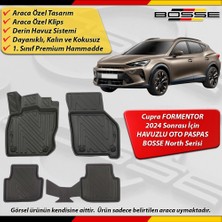 Cupra Formentor Paspas Araca Özel 2024 ve Sonrası Derin Havuzlu Paspas Bosse North Serisi