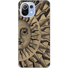 Mobilpad Xiaomi Mi 11 Lite Uyumlu Baskılı Yumuşak Silikon Şeffaf Telefon Kılıfı