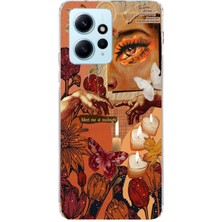 Mobilpad Xiaomi Redmi Note 12 4g Uyumlu Baskılı Yumuşak Silikon Şeffaf Telefon Kılıfı