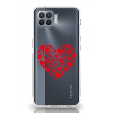 Mobilpad Oppo Reno 4 Lite Uyumlu Baskılı Yumuşak Silikon Şeffaf Telefon Kılıfı