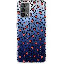 Mobilpad Oppo A74 Uyumlu Baskılı Yumuşak Silikon Şeffaf Telefon Kılıfı