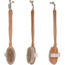 AyrStore Buğz Organik Doğal At Kılı Banyo Fırçası