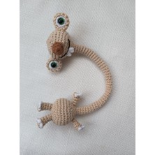 Lethos Leather El Yapımı Amigurumi Oyuncak - Aksesuar - Buz Devri Sid