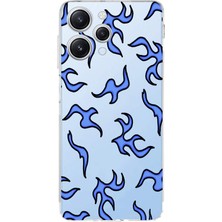 Mobilpad Xiaomi Redmi 12 Uyumlu Baskılı Yumuşak Silikon Şeffaf Telefon Kılıfı