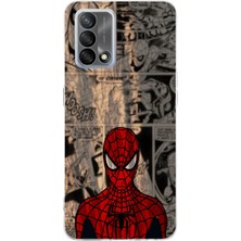 Mobilpad Oppo A74 Uyumlu Baskılı Yumuşak Silikon Şeffaf Telefon Kılıfı