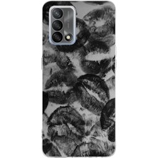 Mobilpad Oppo A74 Uyumlu Baskılı Yumuşak Silikon Şeffaf Telefon Kılıfı