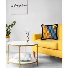 Adawall Harry Potter Hogwarts Teams Amblem Dekoratif Kırlent