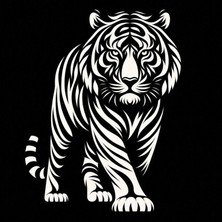 SS Cnc Sscnc Dekoratif Lazer Kesim Aslan (Lion) Duvar Tablosu (40X40 Cm)