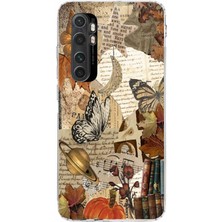 Mobilpad Xiaomi Mi Note 10 Lite Uyumlu Baskılı Yumuşak Silikon Şeffaf Telefon Kılıfı