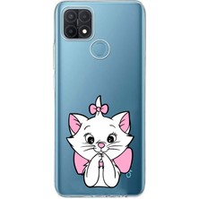 Mobilpad Oppo A15 / A15S Uyumlu Baskılı Yumuşak Silikon Şeffaf Telefon Kılıfı