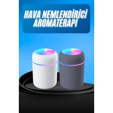 AyrStore Buğz Humidifier LED Işıklı Mini Ortam Oda Kokusu Aromaterapi Buhardanlık
