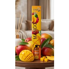 Can TIME24 Mango Oda Kokusu 50 ml Çubuklu Ortam Kokusu – Tropikal Mango Kokusu