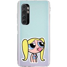 Mobilpad Xiaomi Mi Note 10 Lite Uyumlu Baskılı Yumuşak Silikon Şeffaf Telefon Kılıfı