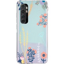 Mobilpad Xiaomi Mi Note 10 Lite Uyumlu Baskılı Yumuşak Silikon Şeffaf Telefon Kılıfı