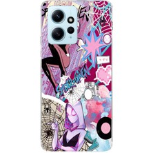 Mobilpad Xiaomi Redmi Note 12 4g Uyumlu Baskılı Yumuşak Silikon Şeffaf Telefon Kılıfı