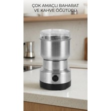 AyrStore Buğz Kahve ve Baharat Öğütücü Paslanmaz Çelik Yüksek Kapasiteli