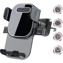 Indispensablely Powerway TT49 Araç Içi Petek Klima Için Kıskaçlı Destekli Telefon Tutucu