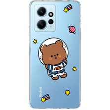 Mobilpad Xiaomi Redmi Note 12 4g Uyumlu Baskılı Yumuşak Silikon Şeffaf Telefon Kılıfı