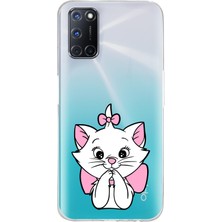 Mobilpad Oppo A52 / A72 / A92 Uyumlu Baskılı Yumuşak Silikon Şeffaf Telefon Kılıfı