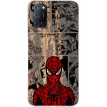 Mobilpad Oppo A52 / A72 / A92 Uyumlu Baskılı Yumuşak Silikon Şeffaf Telefon Kılıfı