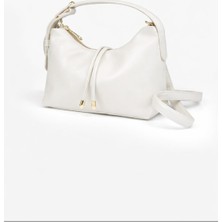 Özüm Çanta Kadın Kol ve Omuz Çantası Beyaz