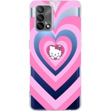 Mobilpad Oppo A74 Uyumlu Baskılı Yumuşak Silikon Şeffaf Telefon Kılıfı