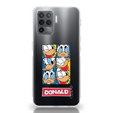 Mobilpad Oppo Reno 5 Lite Uyumlu Baskılı Yumuşak Silikon Şeffaf Telefon Kılıfı