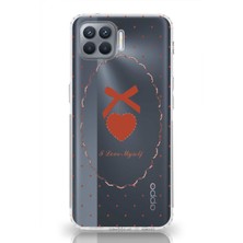 Mobilpad Oppo Reno 4 Lite Uyumlu Baskılı Yumuşak Silikon Şeffaf Telefon Kılıfı