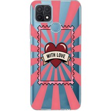 Mobilpad Oppo A15 / A15S Uyumlu Baskılı Yumuşak Silikon Şeffaf Telefon Kılıfı