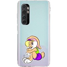Mobilpad Xiaomi Mi Note 10 Lite Uyumlu Baskılı Yumuşak Silikon Şeffaf Telefon Kılıfı