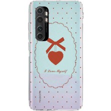 Mobilpad Xiaomi Mi Note 10 Lite Uyumlu Baskılı Yumuşak Silikon Şeffaf Telefon Kılıfı