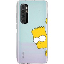 Mobilpad Xiaomi Mi Note 10 Lite Uyumlu Baskılı Yumuşak Silikon Şeffaf Telefon Kılıfı