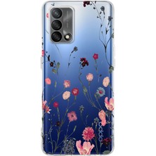 Mobilpad Oppo A74 Uyumlu Baskılı Yumuşak Silikon Şeffaf Telefon Kılıfı