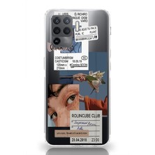 Mobilpad Oppo Reno 5 Lite Uyumlu Baskılı Yumuşak Silikon Şeffaf Telefon Kılıfı