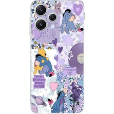 Mobilpad Xiaomi Redmi 12 Uyumlu Baskılı Yumuşak Silikon Şeffaf Telefon Kılıfı